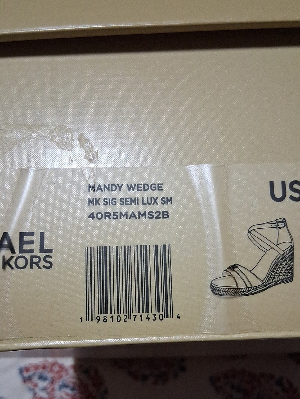 Michael Kors Mandy Wedge Espadrille Sandals - Picture 10 of 10